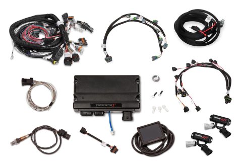 Holley Terminator X Engine Management Systems 550-1225 Systems, X, Up to 8-EV6 Injectors, 8-Coil, O2 Sensor, Plug-and-Play, Tuner, Controller, Dodge, Chrysler, 5.7-6.4L, Kit