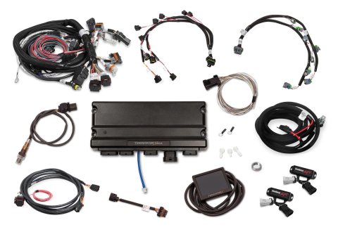 Holley Terminator X MAX Engine Management Systems 550-1425 Systems, MAX, 8-EV6 Injectors, 8-Coils, Drive-by-Wire, 3.5 in. Controller, Chrysler, Dodge, 5.7L, 6.4L, Non-VVT, Kit