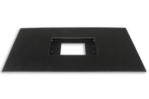 Holley EFI 7.5 in. Dash Bezels 553-356 Panels, EFI, Bezel, ABS Plastic, Black Finish, 12 Tall, 21 Wide, Trim-to-Fit, Each
