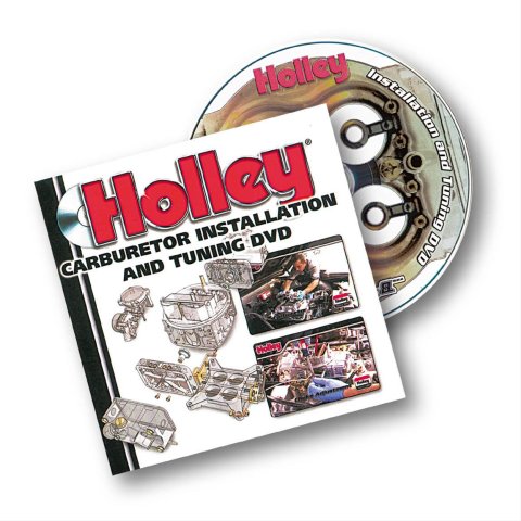 Holley Carburetor Installation and Tuning DVDs 36-378 Reference Materials, Tuning, DVD, Each