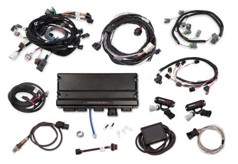 Holley Terminator X MAX Engine Management Systems 550-1319 Systems, MAX, 8-EV6 Injectors, 8-Coils, Plug-and-Play, Drive-by-Wire, Tuner/Trans Control, 4R70W, Ford, 4.6L, 5.4L, Kit
