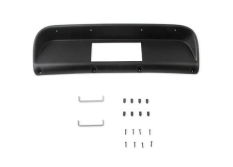 Holley EFI 6.86 in. Dash Bezels 553-403 Panels, EFI, Bezel, 5/32 Thick, ABS Material, Black Matte Finish, Ford, Trucks, F150, F250, Each