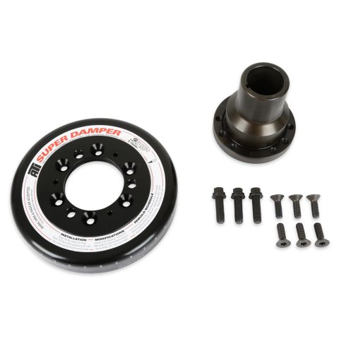 Holley Harmonic Balancers 97-360 Balancers, Replacement, ATI Damper, Black, SFI Certified, with Hardware, for Mid-Mount Accessory Drive, Gen III, Hemi, Non-VVT Engine, Each
