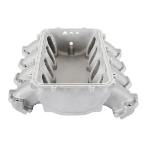 Holley EFI LT1 Gen V Lo-Ram Intake Manifolds 300-710BK Manifolds, EFI, LT1, V, Lo-Ram, Base Only, Direct Injection, Standard Deck, Aluminum, Black Finish, Chevy, V, 5.3L, 6.2L, Each