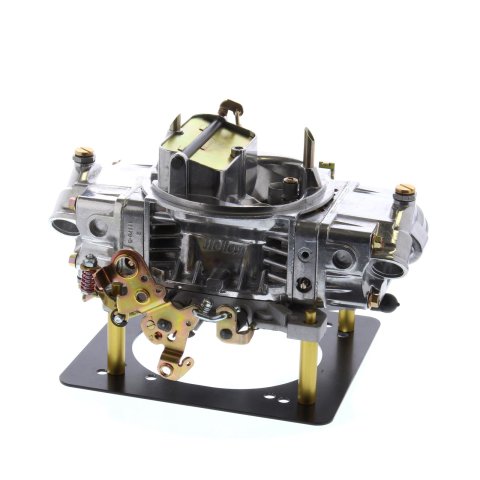 Holley 4150 Double Pumper Carburetors 0-4777S Carburetors, Model 4150, Pumper, 650 cfm, 4-Barrel, Square Bore, Manual Choke, Mechanical Secondaries, Dual Inlet, Shiny Finish, Each