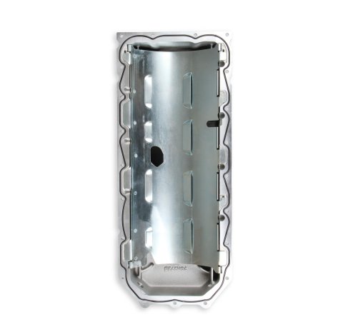 Holley Gen III Hemi Retrofit Oil Pans 302-60 Pans, Engine Swap, Center Sump, Aluminum, Natural, 4.060 in. Stroke, 6 Quarts, Mopar, 5.7, 6.1, 6.4L, Hemi, Without VVT, Each
