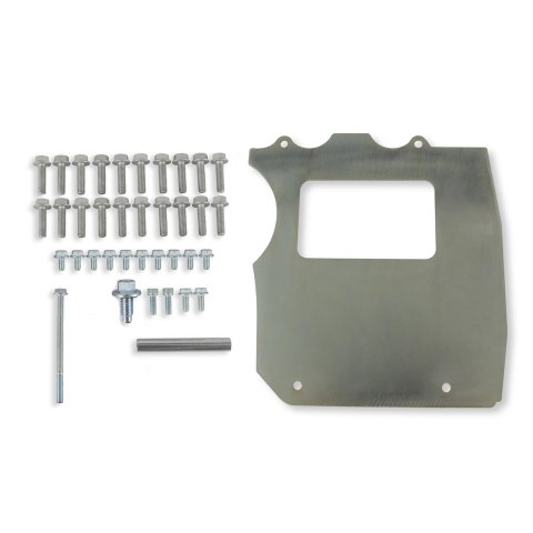Holley Ford 7.3L Godzilla Oil Pan Hardware 302-106 Fasteners, Steel, Zinc Plated, Godzilla, Without Turbo Drain Port Plug, Kit