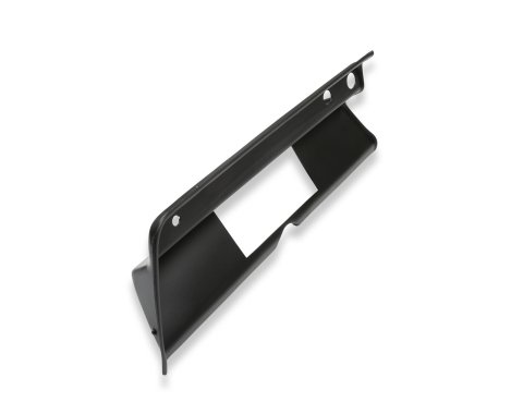 Holley EFI 6.86 in. Dash Bezels 553-424 Panels, EFI, Pro Bezel, 5/32 Thick, ABS Material, Black Matte Finish, Chevy, Chevelle, Each