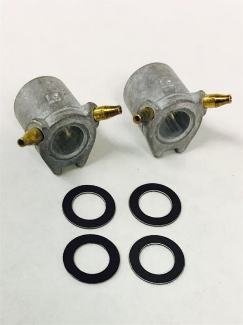 Holley Accelerator Pump Discharge Nozzles 121-28 Nozzles, Squirters, .028 in., Tube, Pair