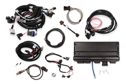 Holley Terminator X MAX Engine Management Systems 550-933T Systems, MAX, 8-EV1 Injectors, 8-Coils, Analog, USB Cable, Chevy, LS, 4,8-6.2L, 4x Cam, 58x Crank, Kit