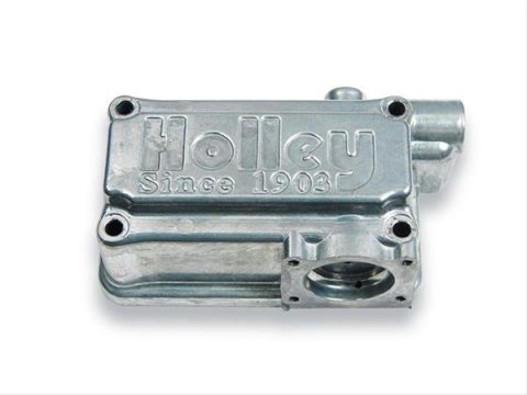Holley Fuel Bowls 134-281S Carburetor Components, Primary Bowl, Replacement, Side Hung, Non-Adjustable Needle and Seat, Shiny Finish, for Model 4160, 0-1850, 0-80457, Each