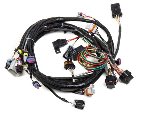 Holley EFI Systems Wiring Harnesses 558-102 Harnesses, EFI, Replacement, LS1/6, 24X/1X Main Harness, Mass Airflow Metered, for HP, Dominator, Only, Chevy, 5.7L, Each