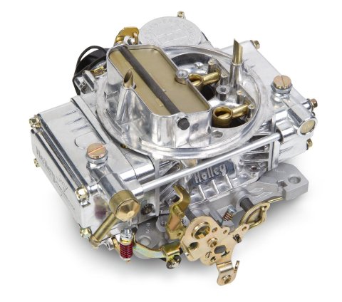 Holley 4160 Aluminum Street Carburetors 0-80459SA Carburetors, Model 4160, 750 cfm, 4-barrel, Square Bore, Electric Choke, Vacuum Secondaries, Single Inlet, Shiny Finish, Ford Kickdown, Each