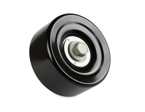 Holley Idler Pulleys 97-242 Pulleys, Holley, Replacement, Serpentine, Smooth, Black, Composite, 2.75 in. Diameter, for LT4 Accessory Drive Systems, GM, 6.2L, Each