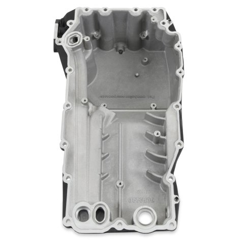 Holley Ford 7.3L Godzilla High-Mount Accessory Drive Base Kits 20-320BK Systems, Kit, Oiling System, Serpentine, Black Powdercoated Finish, Godzilla, Kit