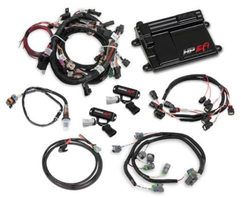 Holley HP EFI ECU and Harness Kits 550-628 Engine Management Systems, EFI, Harness, Up to 16-Injectors, 8-Coils, Bosch O2 Sensor, Wideband, CANBUS, Ford, 4.6L, Kit