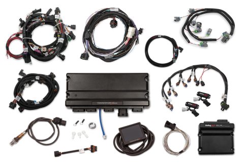 Holley Terminator X MAX Engine Management Systems 550-1315 Systems, MAX, Up to 8-EV6 Injectors, 8-Coil, Plug-and-Play, Drive-by-Wire, Tuner/Trans Control, 4R70W, Ford, 5.0L, Kit