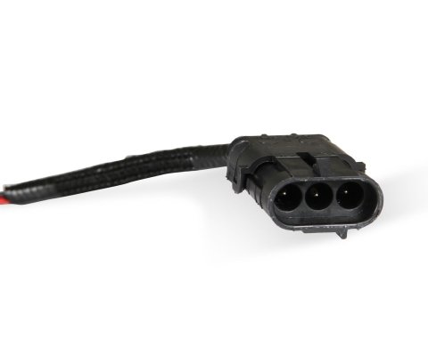 Holley MAP Sensor Adapters 558-466 Adapter Harnesses, EFI, Adapter, MPFI Weatherpack 2-pin to 3-pin Delphi GT Connector, Plug-and-Play, LS Engine Harness, Each