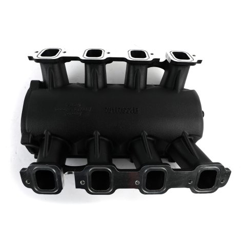 Holley EFI LT1 Gen V Lo-Ram Intake Manifolds 300-715BK Manifolds, EFI, LT1, V, Lo-Ram, Direct Injection, 105mm Bore, Standard Deck, Aluminum, Black Finish, Chevy, 5.3L, 6.2L, Each