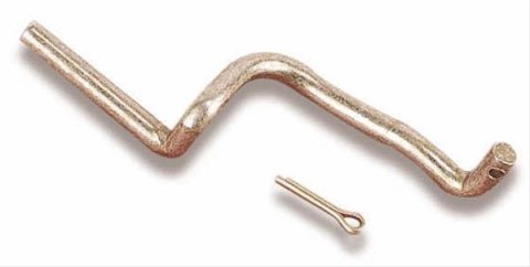 Holley Carburetor Throttle Secondary Connecting Rods 20-53 Vacuum Rods, Steel Rod, Gold Iridited, for Models 4010, 4150, 4160, with Vacuum Secondaries, Each