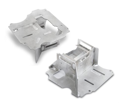 Holley Retrofit Oil Pan Baffle Kits for GM LS 302-10 Baffle, Retro-fit, Aluminum, Natural, Chevy, 4.8L, 5.3L, 6.0L, Kit