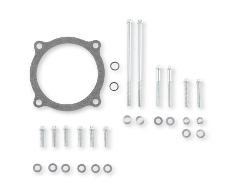 Holley SBF Hi-Ram Intake Manifold Tops 300-301 Manifolds, SBF, Hi-Ram, Throttle Body, Top Section Only, 105mm Bore, Aluminum, Satin Finish, Ford, 5.0L, 5.8L, Each