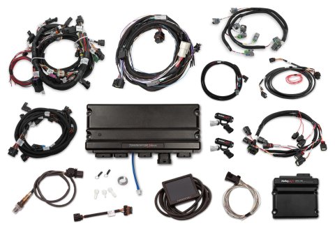 Holley Terminator X MAX Engine Management Systems 550-1510 Systems, MAX, Up to 8-EV6 Injectors, 8-Coils, Plug-and-Play, Drive-by-Wire, Tuner/Trans Control, 4R70W, Ford, 5.0, Kit