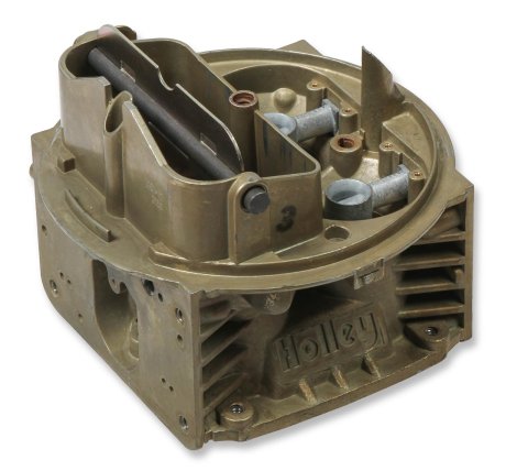 Holley Carburetor Main Bodies 134-338 Components, Body, Model 4150, 0-4779C, Replacement, 750 cfm, Cast Zinc, Dichromate, Down-Leg Boost, Gaskets, Brass Air Bleeds, Each