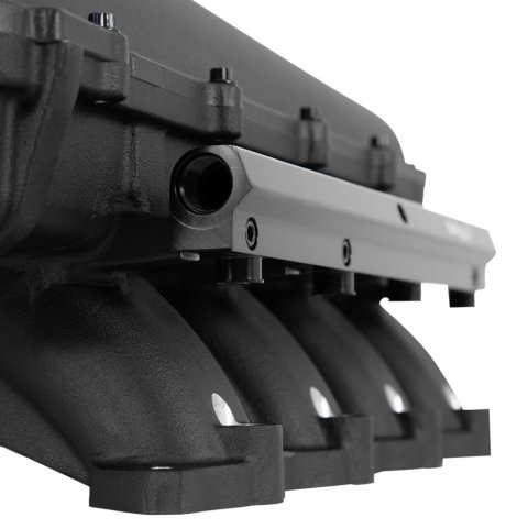 Holley Intake Manifolds, Fuel Injected 300-915BK INT MANIFOLD HI-RAM COYOTE TOP-FEED, BLK