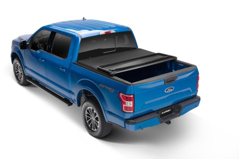 LUND Genesis Tri-Fold Tonneau Covers for 2021-2024 F-150 - 950115 Cover, Tri-Fold, Vinyl, Black, Ford, F-150, 6.5 ft. Bed, Each