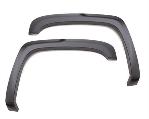 LUND Elite Series SX-Sport Fender Flares for 2015-2019 SILVERADO 3500 HD, 2500 2019 1500 LD - SX111T Flares, Style, Thermoplastic, Textured, Black, Chevrolet, Silverado 1500, Front/Rear, Set