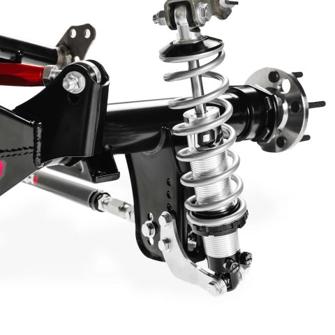 QA1 Four Link Conversion and Standard Ford 9 in. Axle Kits for 1968 CHEVY II, 1969-1972 NOVA, 1971-1972 VENTURA - R258-170S REAR SUSPENSION, 68-72 GM X-BODY, 68-72 GM X-BODY, D-ADJ, 12-170, AXLE-STD
