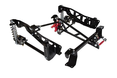 QA1 Rear Suspension Conversion Systems for 1973-1979 F-100 - R121-200 Coilover System, Single Adjustable, 200 lbs./in. Spring Rate, Ford, Kit