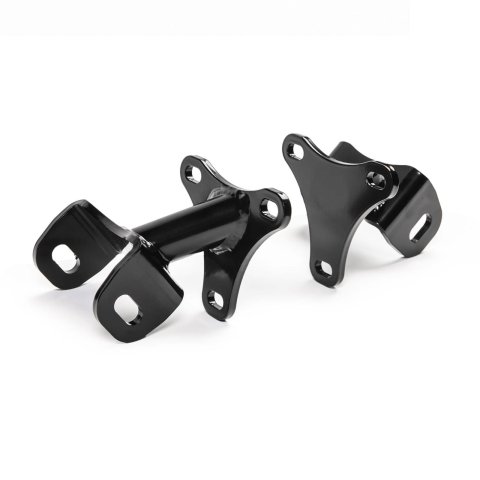 QA1 Engine Mount Kits for 1982-1992 CAMARO, FIREBIRD - 7740-478 Mount, Swap, Bolt-In, Steel, Black, Chevy, Pontiac, Pair