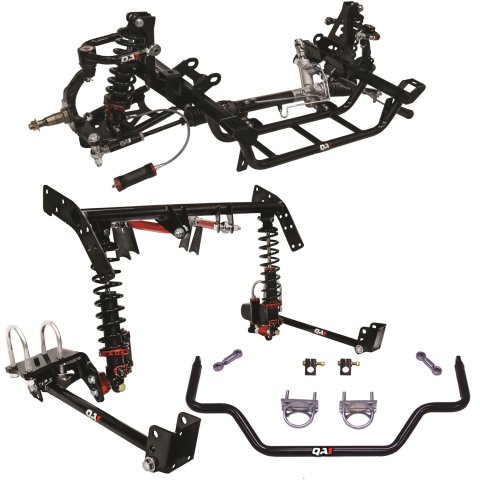 QA1 Level 3 Full Vehicle Drag Racing Suspension Kits DK23-CRB1 Handling Packages, Racing, Coil Springs, Shocks/Struts, Control Arms, Rear Sway Bar, 0-2.000 in. Drop, Dodge, Plymouth, Kit