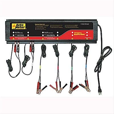 AutoMeter BusPro Smart Battery Chargers BUSPRO-620S Chargers, Smart, 6 Bank Quantity, 12 V, 5 amps, Each