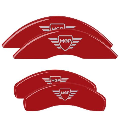 MGP Caliper Covers - Brake for 2015-2017 NX200T, 2018-2020 NX300, 2015-2019 NX300H 38023SCUSDF Set Of 4 Covers, Engraved Front And Rear: Custom Graphics, Designated Finish.