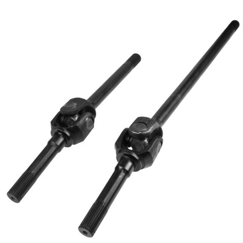 Motive Gear Ten Factory Axle Shafts for 1972-1981 CJ5, 1972-1975 CJ6, 1976-1981 CJ7 - MG22139 Shafts, Direct Fit, Dana 30, Performance, 27-Spline Inner, Length 35.74 in. L/22.86 in. R, 4340 Chromoly, Black Oxide Finish, Jeep,