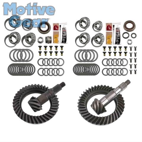 Motive Gear Ring and Pinion Installation Kit Combos MGK-113 Dana 30/44 4.56 Gears Gears, Combos, 30/44, 4.56:1 Ratio, 26-spline, Standard Rotation, Jeep,