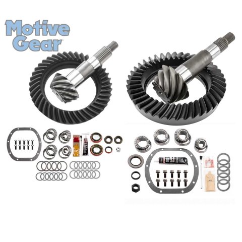 Motive Gear Ring and Pinion Installation Kit Combos MGK-122 Chrysler 8.25 in./Dana 30 4.56 Gears Pinon Complete Kit, XJ D30 REV/C8.25