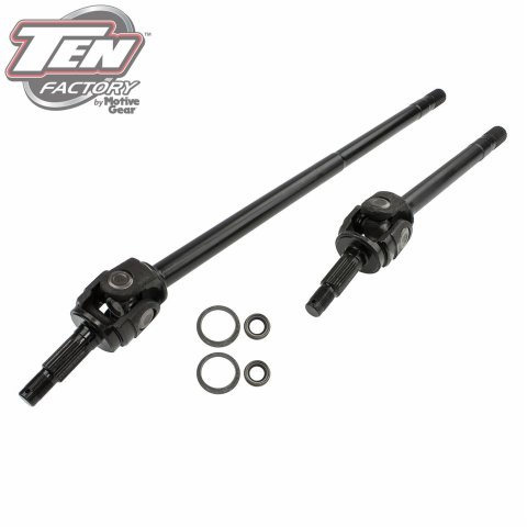 Motive Gear Ten Factory Axle Shafts for 1984-1992 CHEROKEE, 1987-1995 WRANGLER - MG22131 Shafts, Direct Fit, 4340 Chromoly, 30/27-Spline, Length, Jeep, Kit
