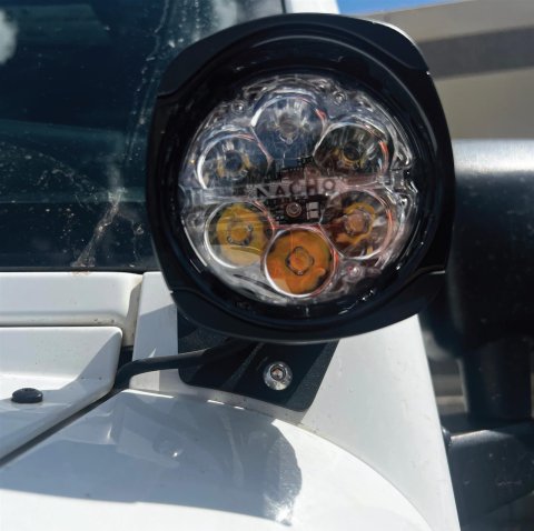 ARB Nacho A-Pillar Light Mounts V3JK2 Mount Jeep JK A Pillar / Ditch Mount for Quatro