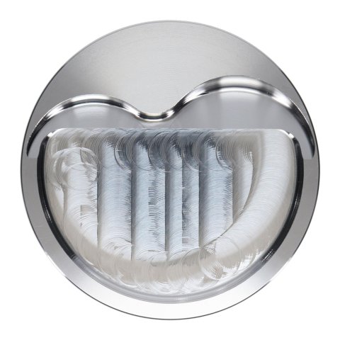 JE Pistons Small Block Chrysler Inverted Dome Top 207420R Pistons, Single - SB CHRY INV DOME