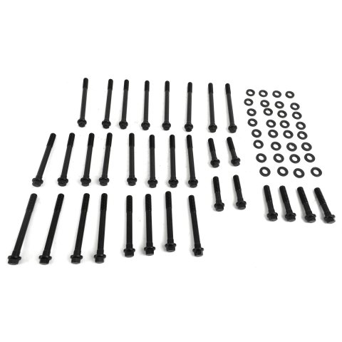 Edelbrock E-Series Head Bolt Kits 85512 Cylinder Bolts, Washers, for EDL Performer/Perf. RPM Heads, Chevy, Mark IV Only, 396, 402, 427, 454, Kit