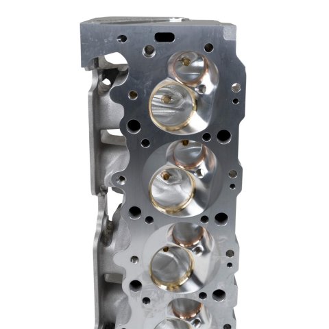 Edelbrock Big Victor Spread-Port Bare CNC Cylinder Heads 618270 Head, 12 Degree, BBC, Spread Port, HIP'd, 12-degree Intake Valve, CNC-Ported, 4.840 in. Bore Space, Conical Machined Chamber, Each