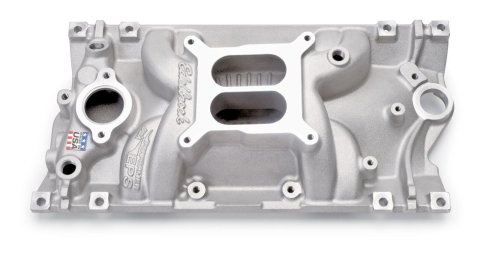 Edelbrock Performer EPS Intake Manifolds 2716-CP Manifold, Vortec, Dual Plane, Aluminum, Chrome Plasma Coated, Chevy, Vortec, E-Tec, Each