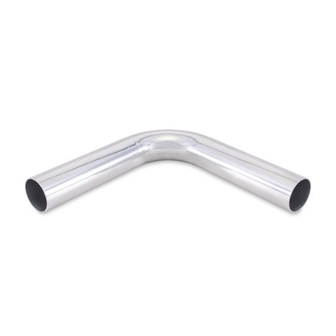 Mishimoto Intercooler Intake Pipes MMICP-AL-259 Pipe, 90 Universal Aluminum Piping, 2.5"