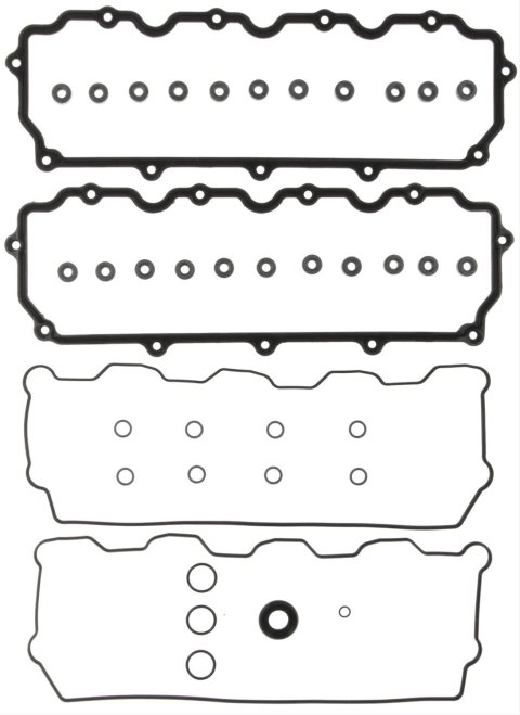 Mahle Original Valve Cover Gaskets VS50395 Gaskets, Molded Rubber Compound, 0.230 in. Thickness, Ford, 6.0L Diesel, Each