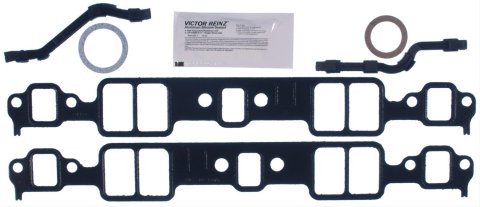 Mahle Original Intake Manifold Gaskets MS15315 Gaskets, Original, Rectangular Port, Composite, Chevy, Small Block, Kit