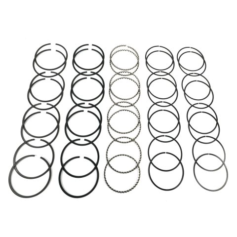 Mahle Original Plasma-Moly Ductile Piston Ring Sets 315-0005.005 Rings, Plasma-moly, 4.005 in. Bore, File Fit, 1/16 in., 1/16 in., 3/16 in. Thickness, 8-Cylinder, Set